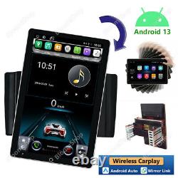 Radio de voiture Android 13 double DIN 2Din 10.1'' avec GPS Navi WIFI Apple Carplay et écran tactile stereo