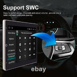 Radio de voiture Android 13 double DIN 2Din 10.1'' avec GPS Navi WIFI Apple Carplay et écran tactile stereo