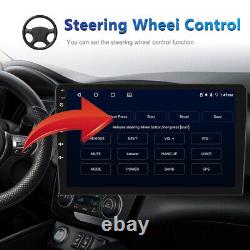 Radio de voiture Android 9'' Double 2 Din 4 + 64G GPS WIFI BT Carplay Écran tactile Stéréo