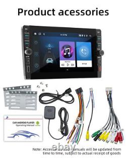 Radio de voiture double DIN Android 12 GPS WIFI stéréo pour Apple Carplay Android Auto