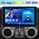 Radio De Voiture Pour Jeep Wrangler 2007-2016 Double Din Stéréo De Voiture Apple Carplay Gps Fm