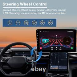 Radio de voiture pour Jeep Wrangler 2007-2016 Double Din Stéréo de voiture Apple Carplay GPS FM