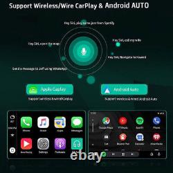 Radio de voiture pour Jeep Wrangler 2007-2018 Double Din Autoradio Apple Carplay GPS FM
