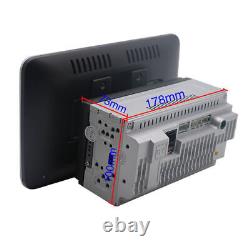 Radio stéréo Android de voiture 2+32G avec écran tactile rotatif 10,1'' Double 2DIN GPS Wifi