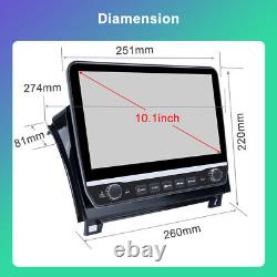 Radio stéréo CarPlay Android 13 pour Toyota Tundra 2007-2013 Sequoia 2008-2018