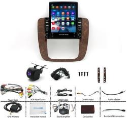 Radio stéréo automobile Double Din compatible avec Chevrolet GMC 2006-2014 avec CarPlay