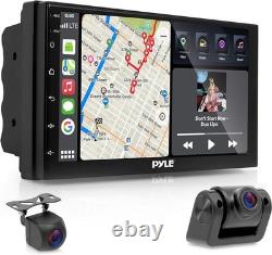 Récepteur de stéréo de voiture Pyle PLINEQ7 Double DIN Noir (Boîte ouverte) Récepteur de stéréo de voiture Pyle PLINEQ7 Double DIN Noir (Boîte ouverte)