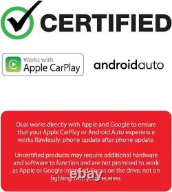 Récepteur de stéréo pour voiture Dual Electronics DCPA71 7 Apple CarPlay Android Auto