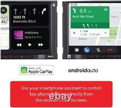 Récepteur de stéréo pour voiture Dual Electronics DCPA71 7 Apple CarPlay Android Auto