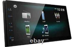 Récepteur de voiture stéréo multimédia numérique Bluetooth 2-DIN Kenwood DMX-120BT 6.2