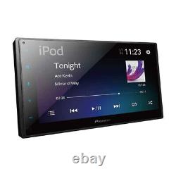Récepteur multimédia numérique Double Din 6.8 Pioneer DMH-130BT remis à neuf avec