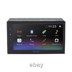 Récepteur multimédia numérique Double Din 6.8 Pioneer DMH-130BT remis à neuf avec