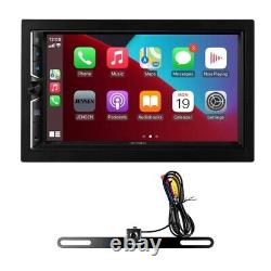 Récepteur multimédia numérique double DIN Jensen CAR723W-CAM 7 avec caméra de recul