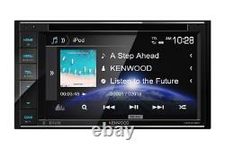Récepteur stéréo DVD/CD Bluetooth Double DIN Kenwood DDX419BT avec écran tactile de 6,2 pouces