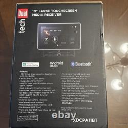 Récepteur stéréo de voiture Bluetooth Dual Tech 10 avec écran tactile