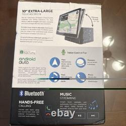 Récepteur stéréo de voiture Bluetooth Dual Tech 10 avec écran tactile