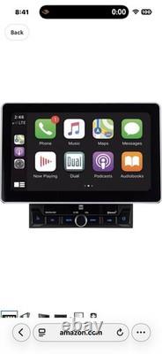 Récepteur stéréo de voiture Bluetooth Dual Tech 10 avec écran tactile