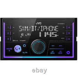 Récepteur stéréo numérique multimédia Bluetooth AM/FM à double DIN JVC KW-X850BTS