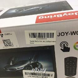 SJoyBring stéréo de voiture double din sans fil avec Carplay, Android Auto, QLED