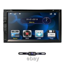 Sony Lens Double 2din 7car Stereo Radio Lecteur DVD Ipod Bluetooth Tv Mp3 MIC Hd