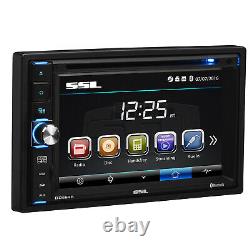 Sound Storm Laboratories Dd664b Double Din Touchscreen Car Stereo System