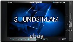 Soundstream 6.2 Stéréo Double DIN Bluetooth Écran Tactile + 4 Haut-parleurs 300W 6.5