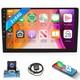 Stéréo De Voiture Double Din Sans Fil 9'' 2g+64g Écran Radio Carplay Pour Audio De Voiture