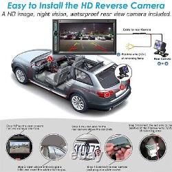 Système multimédia automobile Double Din récepteur stéréo de voiture écran tactile HD de 7 pouces