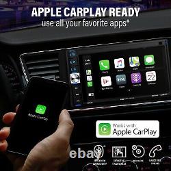 Systèmes audio BOSS BCP62 Car Stereo Apple CarPlay Double Din, écran tactile 6.2 pouces