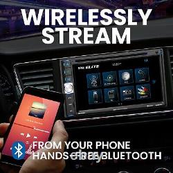 Systèmes audio de voiture BOSS Elite BV765BLC : autoradio double DIN à écran tactile 6,5 pouces