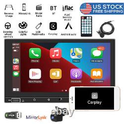 USA 7 Double Din Voiture Stéréo Android Avec Apple Carplay Auto Play Mp5 Radio+camera