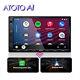 Unité De Tête Stéréo Double Din Carplay Sans Fil 7 Pouces Android Mp3 Mp4 Mirrorlink Gps