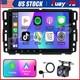 Unité Principale De Radio Stéréo De Voiture Double Din 8 Android 14 Gps Carplay Pour Chevy Gmc + Cam
