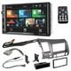 Vm700hb 7 Stéréo Bluetooth Pour Voiture. Kit De Tableau De Bord Double Din Pour Honda Civic 2006-2011