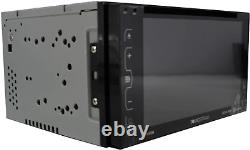 VR-65B Autoradio In-Dash Bluetooth DVD/CD/AM/FM Double-Din avec Écran Tactile Intelligent de 6,2 pouces