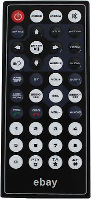 VR-65B Autoradio In-Dash Bluetooth DVD/CD/AM/FM Double-Din avec Écran Tactile Intelligent de 6,2 pouces