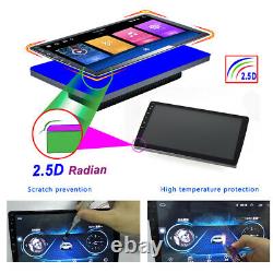 Voiture Radio Stéréo + Cam + Carplay Gps Navi Wifi Double 2din 10,1 Pouces Android 10