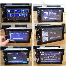 Voiture Stereo Bluetooth Radio 2 Din Lecteur CD DVD Mirrorlink Pour Gps Navigation+cam
