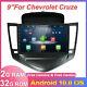 Voiture Stereo Pour Holden Cruze 2009-2016 Android 10.0 Gps Chef Unité Wifi Dab+9 Pouces