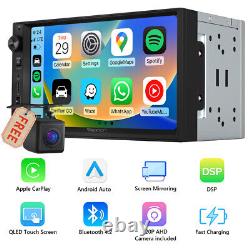 X3 Sans Fil Apple CarPlay Android Auto Radio Stéréo Double DIN 7 Bluetooth