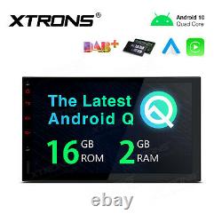 Xtrons 7 Android 10 Double 2 Din Gps Stereo Radio Sat Nav Car Auto Play Tpms 4g